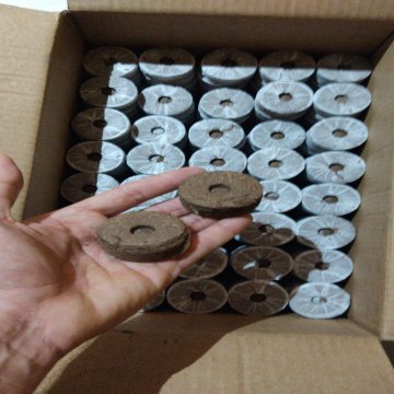 Turba compactada Jiffy para Balsa, Boya, Forestales Frutales, ornamentales y hortalizas
